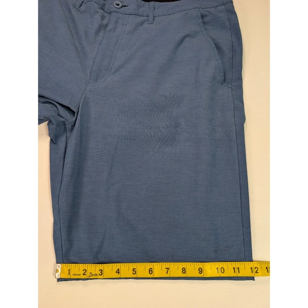 Fly Racing Mens Blue Hybrid Walk Shorts Size 36 Casual Active Stretch Micro-Cord